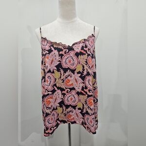 LOFT Outlet Paisley Floral Cami Tank Top